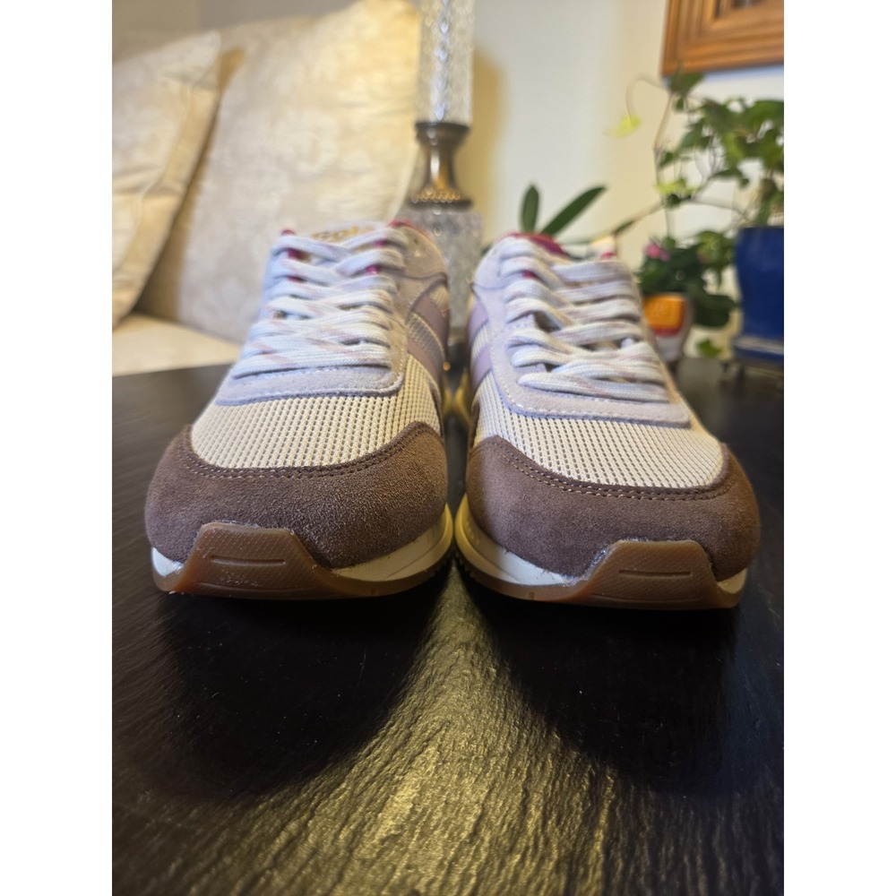 Gola Classics Wms Delta Suede Casual Sneakers Off White Pink Brown 7.5 NEW! $120 - Picture 10 of 13